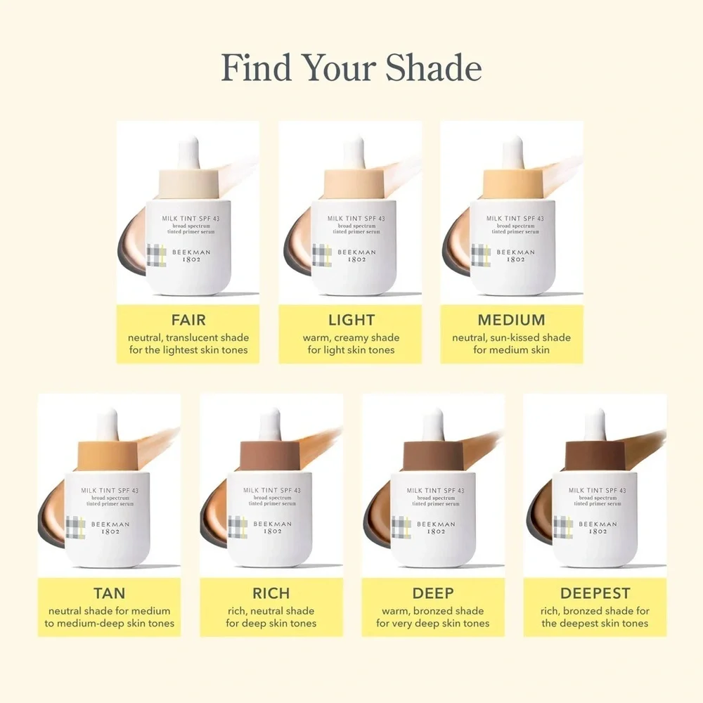 Beekman 1802 Milk Tint SPF 43 - Tan